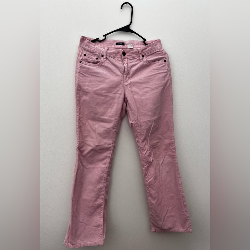 J. Crew Pink Corduroy Boot Cut Women's Jeans